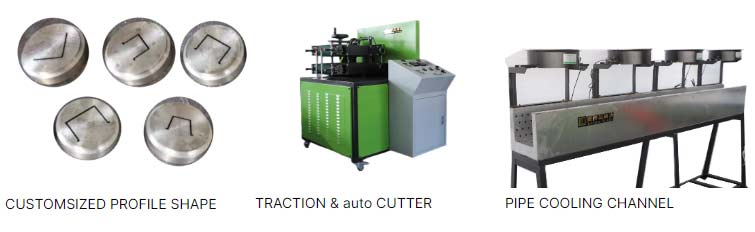 Expanded PE Foam Pipe Extruding Machine