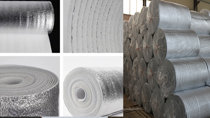 EPE foam sheet composite aluminum film