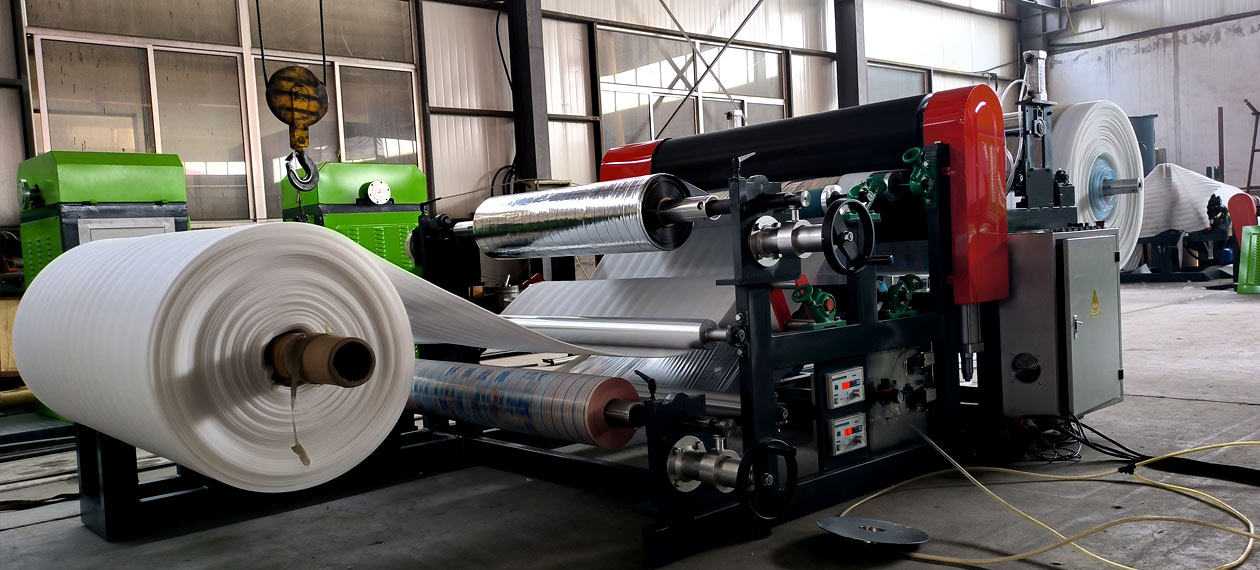 EPE foam laminating machine