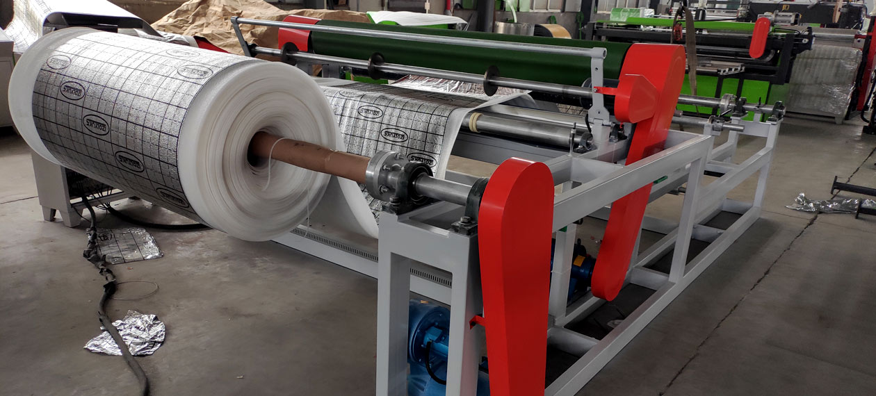 EPE foam laminating machine