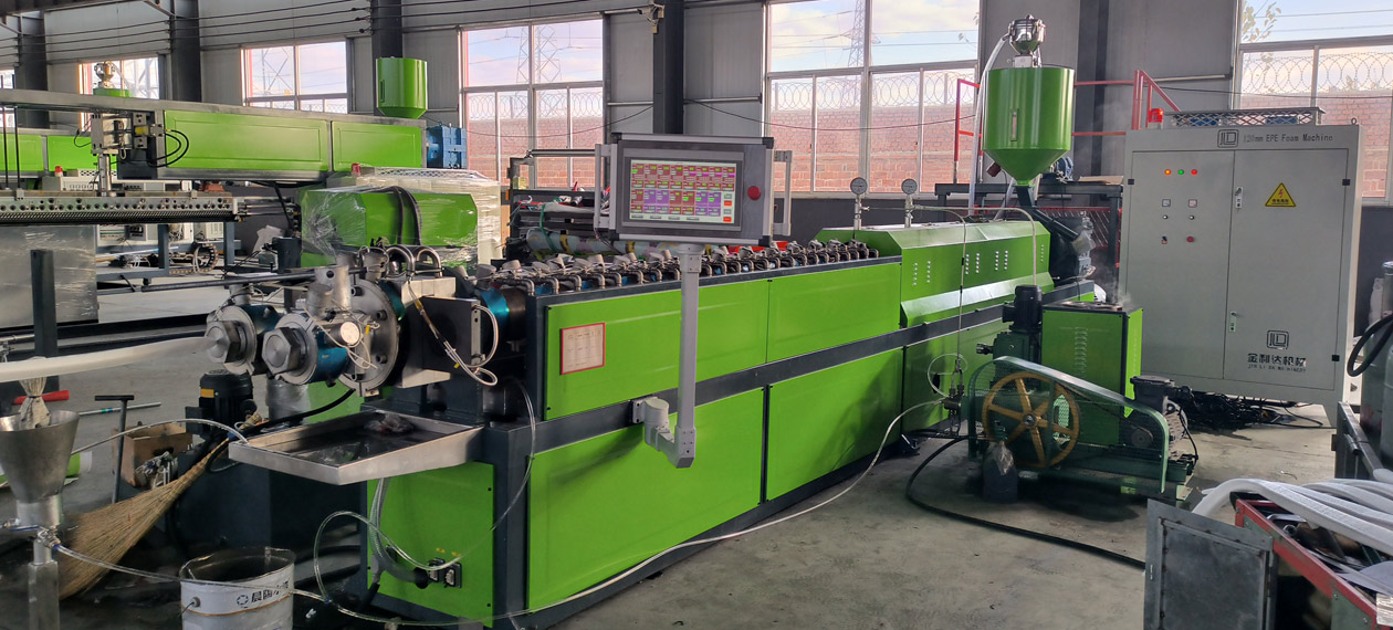 EPE foam tube rod machine