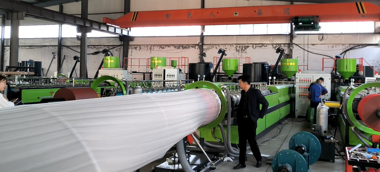 EPE physical foaming extrusion production line EPE physical foaming extrusion production line